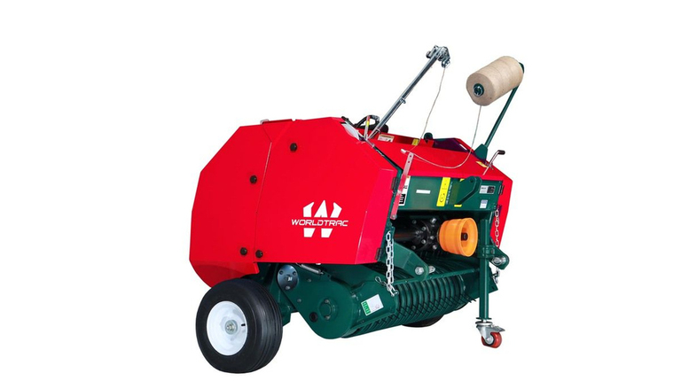 Worldtrac Kleine Rundballenpresse 115 cm