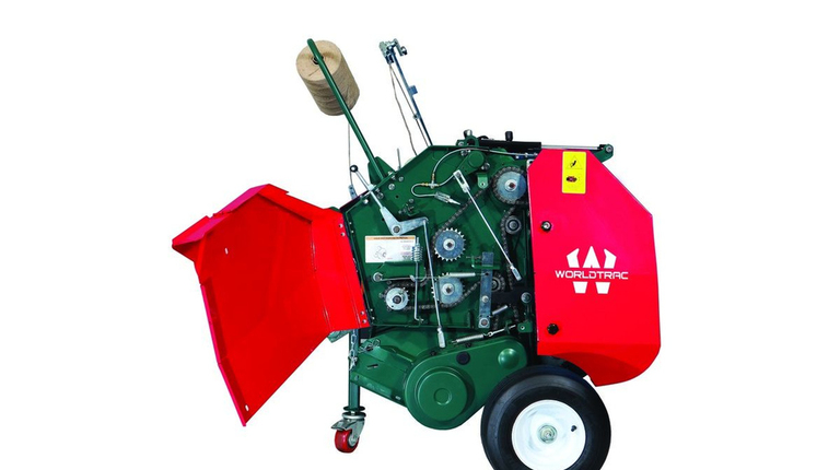 Worldtrac Kleine Rundballenpresse 115 cm