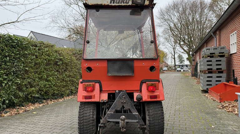 Hako 3800D Hydrostat mit hydraulischer Kehrbürste