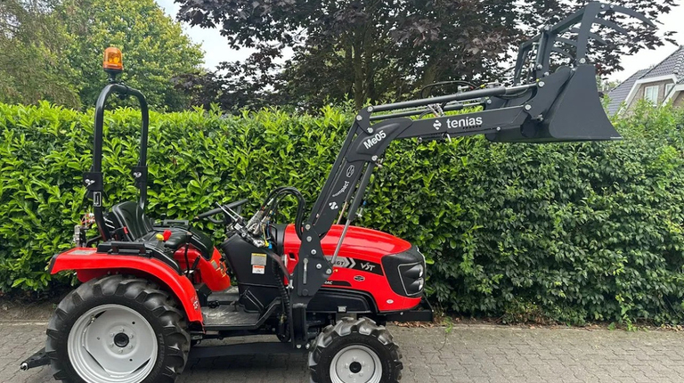 Fieldtrac 929EGT, mit Frontlader und Krokodilschaufel ab 270€ pro Monat.