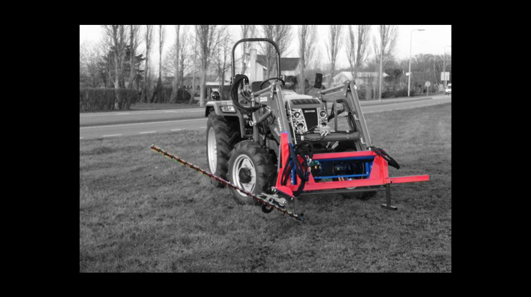Kraffter Auslegemulcher Hydraulisch mit Heckenschere 180 cm