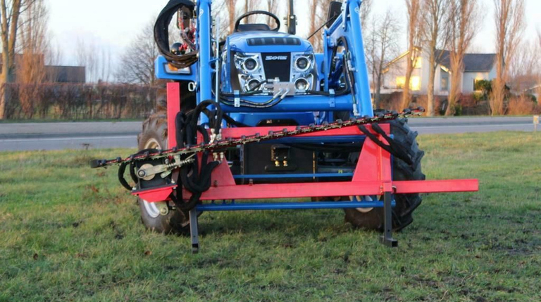 Kraffter Auslegemulcher Hydraulisch mit Heckenschere 180 cm