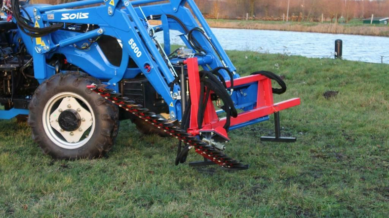 Kraffter Auslegemulcher Hydraulisch mit Heckenschere 180 cm