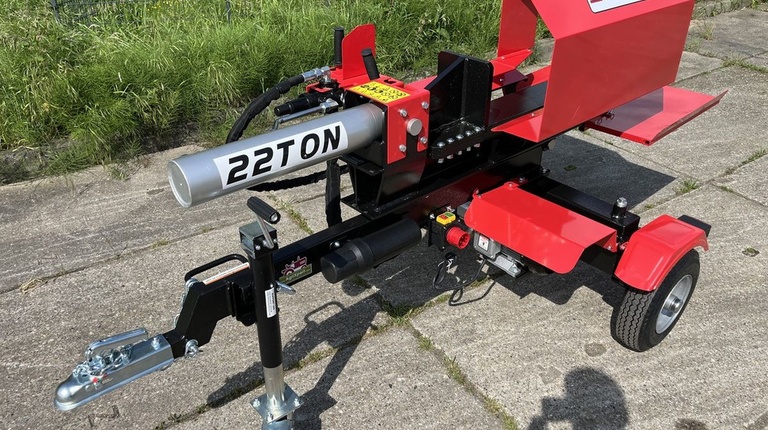 Kraffter Holzspalter 22T Elektrisch 400V Horizontal