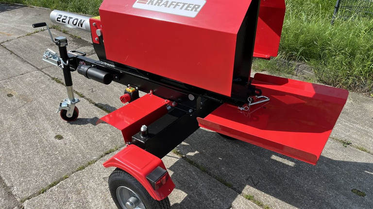 Kraffter Holzspalter 22T Elektrisch 400V Horizontal