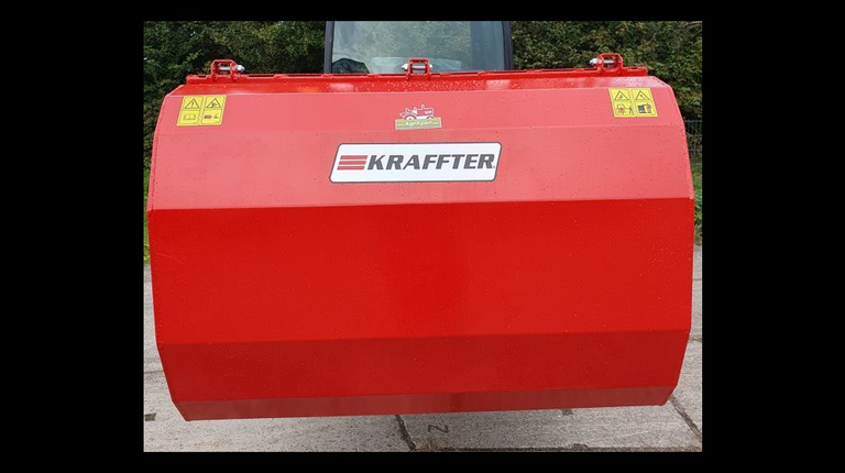 Kraffter Schlegelmäher mit Auffangbehälter 160 cm