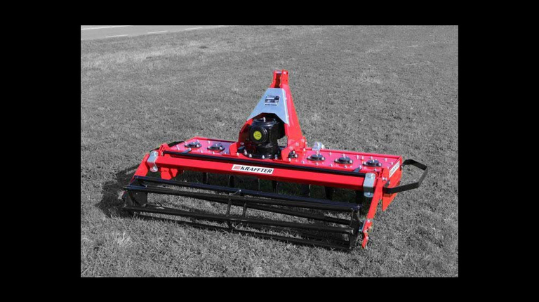 Kraffter Rotoreg 130 cm mit Rohrwalze