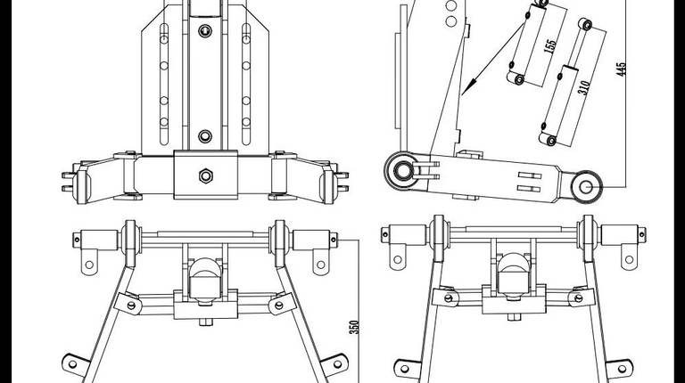 Kraffter Frontkraftheber 600kg
