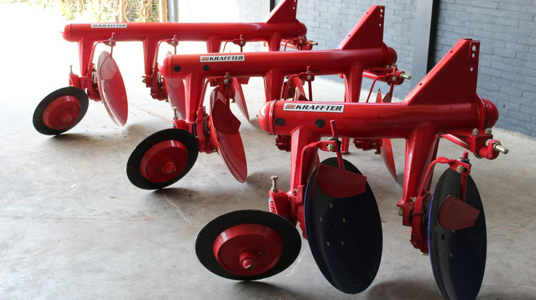 Scheibenpflug 3-Scheiben