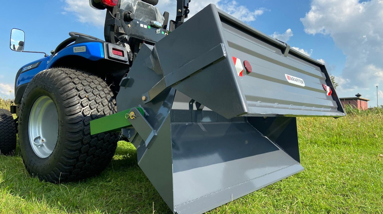 Kraffter Heckcontainer Mechanisch 120 cm