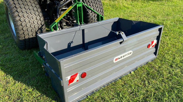 Kraffter Heckcontainer Hydraulisch 160 cm