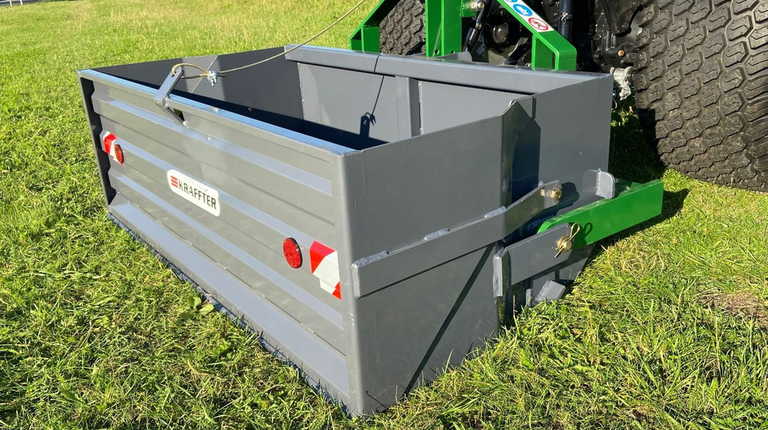 Kraffter Heckcontainer Mechanisch 120 cm