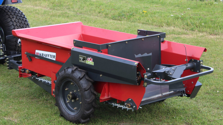Kraffter Mini-Düngerstreuer