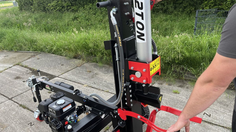 Kraffter Holzspalter 22T Elektrisch 400V Horizontal